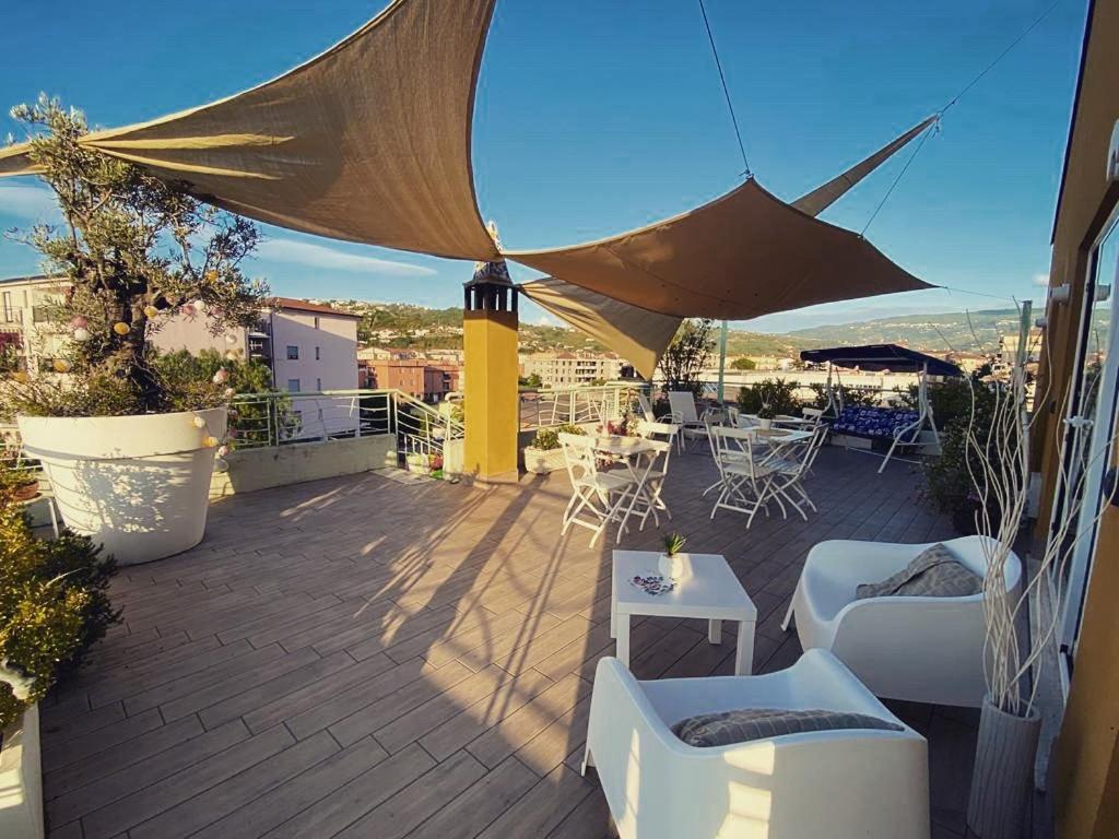 B&B I Fiori Del Mare Agropoli Bagian luar foto
